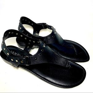Vaneli | “Yuri” | Size 8.5 | Color: Black | Leather | Sandal | NEW